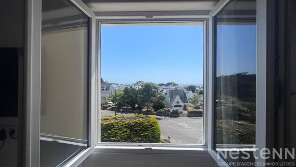 Quiberon, proche Grande plage - Appartement rénové avec une chambre, extérieur, cave et stationnement