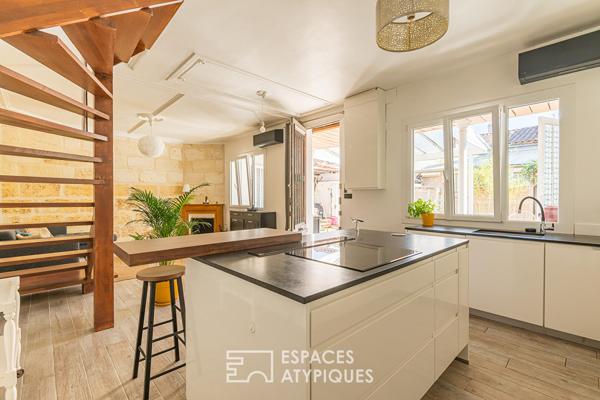 Maison confidentielle avec jardin au coeur de Bordeaux