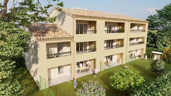 MANOSQUE - Appartement 2 pièces 42 m²