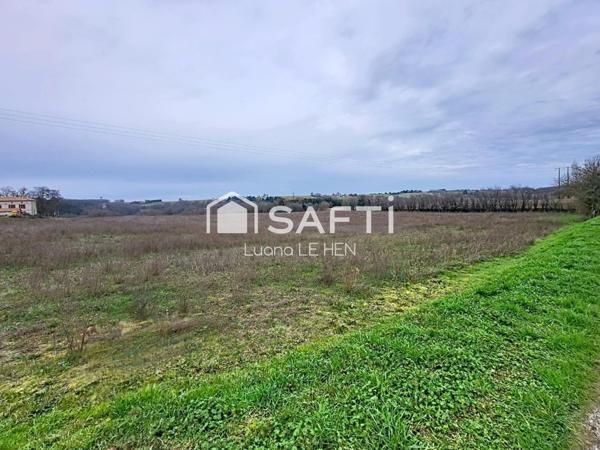 terrain constructible de 1 315 m²