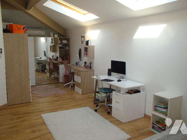 COLOMIERS  quartier résidentiel, villa 2004, T9, 5 chambres, piscine, sous-sol 100 m2, parc, annexes