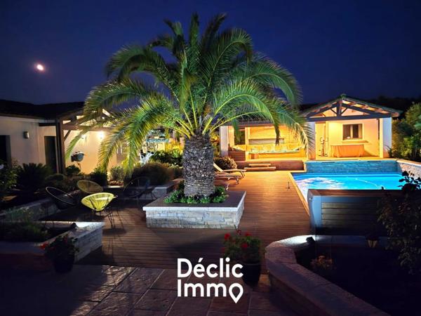 Vente maison contemporaine La jarrie, 240m² 9 pièces 1 196 000€ avec piscine