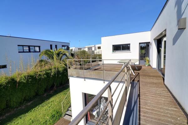 Le Relecq-Kerhuon (29480) Le Relecq-Kerhuon – Maison contemporaine avec vue rade et lumière plein Sud