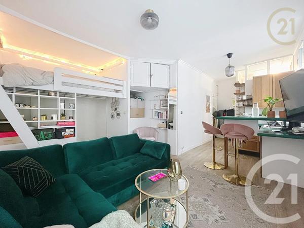 Appartement F1 à vendre  1 pièce - 26,11 m2 PARIS - 75018