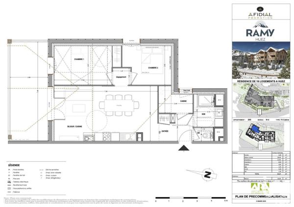Appartement à vendre 3 pièces 65 m² Huez