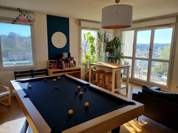 Appartement avec terrasse type 5 100M²