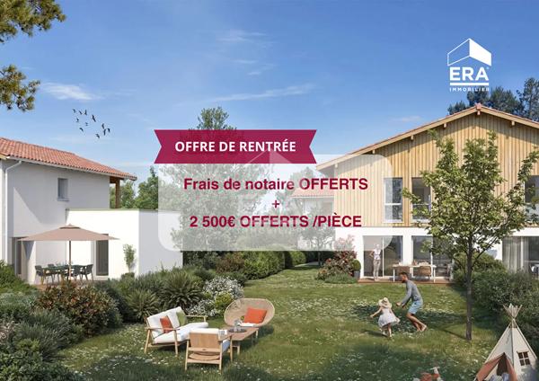SEIGNOSSE BOURG - Villa T4 de 97m² avec jardin privatif