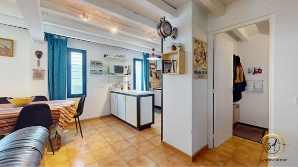 Villelongue de la Salanque Maison T4  88.8m avec patio cuisine  et salon d'été