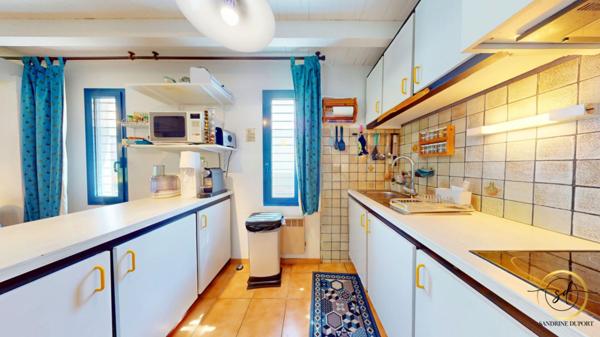 Villelongue de la Salanque Maison T4  88.8m avec patio cuisine  et salon d'été