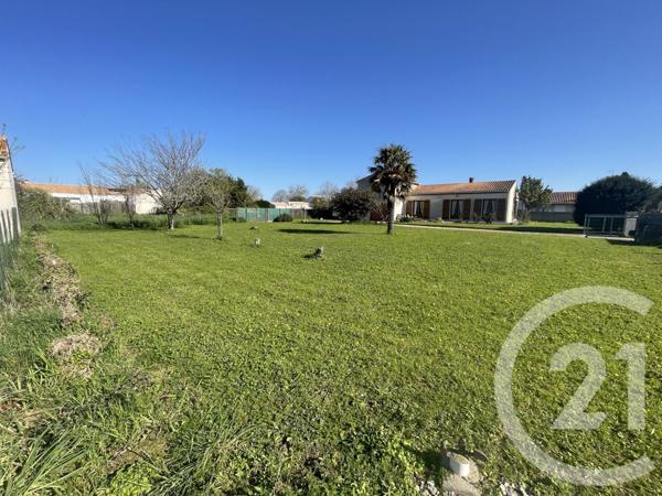Terrain à vendre  580 m2 ST GEORGES D OLERON - 17