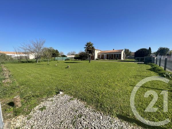 Terrain à vendre  580 m2 ST GEORGES D OLERON - 17