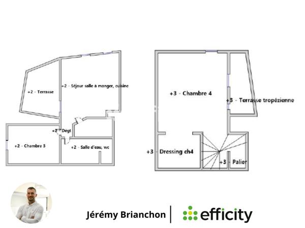 Maison 5 pièces - 157 m² Exclusivité efficity