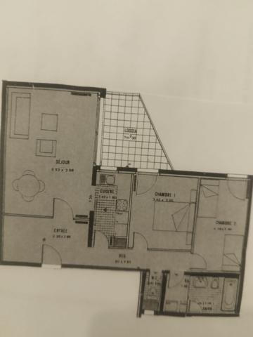 T3 à rénover vue port Pouliguen.