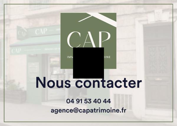 Appartement T2 de 39 m² _ Marseille 7e Endoume / Saint-Lambert