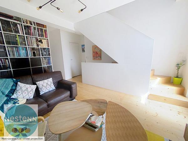 Maison de ville 4 pièces Orléans 110 m2 et sa cour privée sans vis à vis