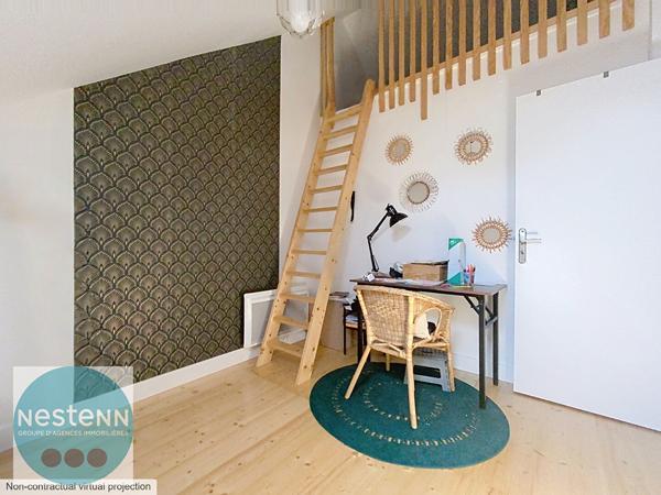 Maison de ville 4 pièces Orléans 110 m2 et sa cour privée sans vis à vis
