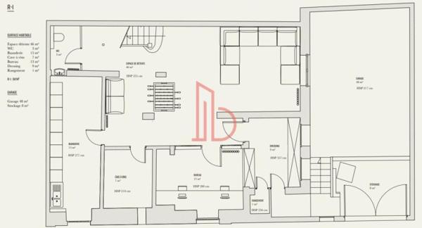 Bureau de 271 m² à vendre à Bordeaux Fondaudege
