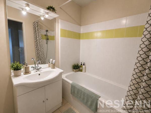 CARCASSONNE - APPARTEMENT T2 LOUÉ AVEC TERRASSE, ASCENSEUR ET PARKING PRIVATIF