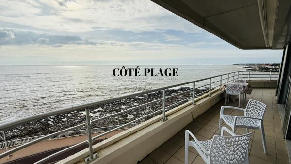 Royan (17200) PONTAILLAC PREMIERE LIGNE OCEAN - APPARTEMENT T3 - PARKING - GARAGE - AU PRIX DE 1 039 500 € FAI