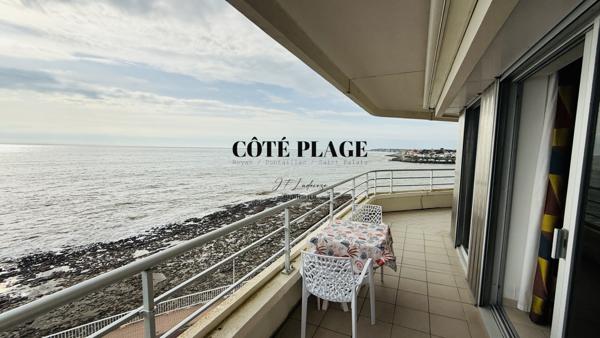 Royan (17200) PONTAILLAC PREMIERE LIGNE OCEAN - APPARTEMENT T3 - PARKING - GARAGE - AU PRIX DE 1 039 500 € FAI