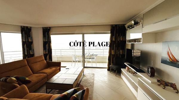 Royan (17200) PONTAILLAC PREMIERE LIGNE OCEAN - APPARTEMENT T3 - PARKING - GARAGE - AU PRIX DE 1 039 500 € FAI