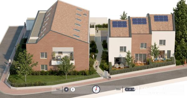 MAISON DE VILLE AVEC JARDIN & LOGIA