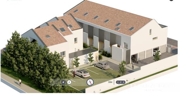 MAISON DE VILLE AVEC JARDIN & LOGIA
