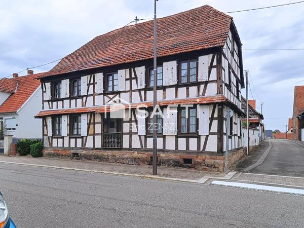 Maison alsacienne au coeur du village