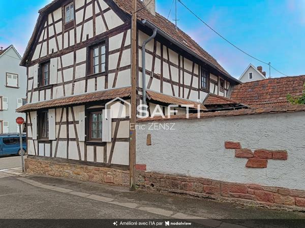 Maison alsacienne au coeur du village