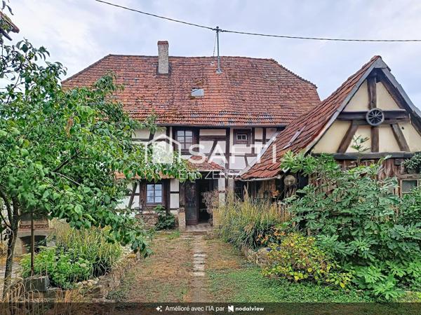 Maison alsacienne au coeur du village