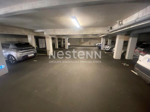Concarneau appartement T3 de 71 m² avec une terrasse de 20 m² dans une résidence récente avec ascenseur parking sous so