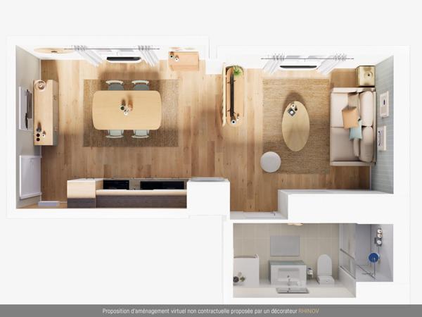 Maison de Maitre : Studio refait à neuf