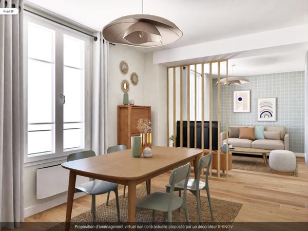 Maison de Maitre : Studio refait à neuf