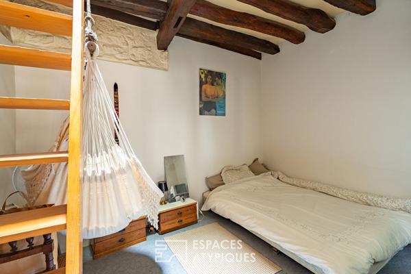 Maison de ville avec terrasse et patio vieux Marly