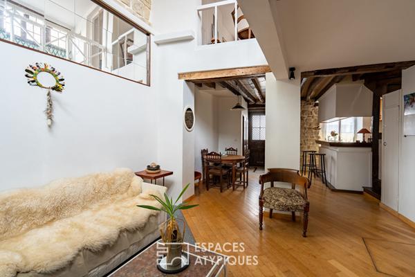 Maison de ville avec terrasse et patio vieux Marly