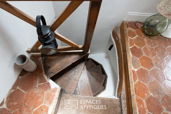 Maison de ville avec terrasse et patio vieux Marly