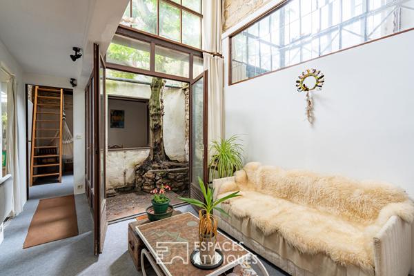 Maison de ville avec terrasse et patio vieux Marly