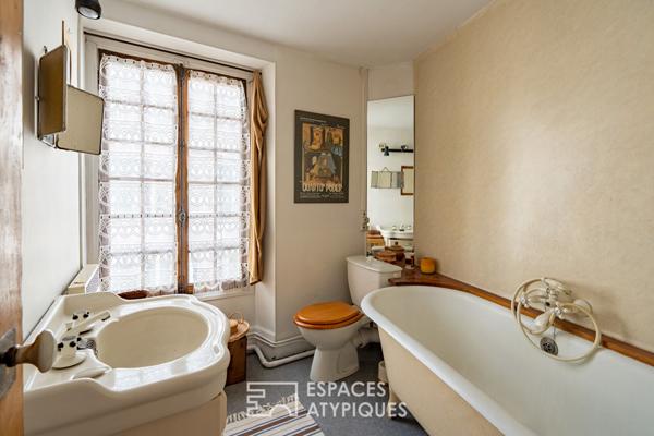 Maison de ville avec terrasse et patio vieux Marly