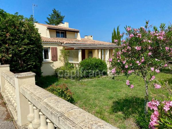 Dpt Gard (30), à vendre Proche Uzès 10mn, maison P4, grand terrain paysagé, piscinable de 1620m2
