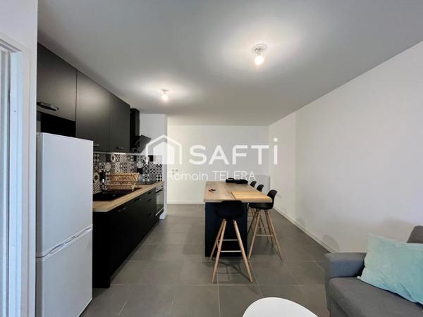 Bordeaux Lac : T2 de 46 m², avec une grande terrasse et une place de parking