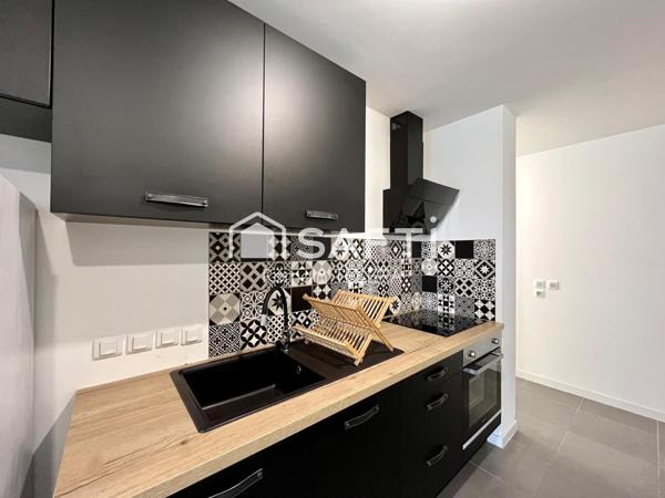 Bordeaux Lac : T2 de 46 m², avec une grande terrasse et une place de parking