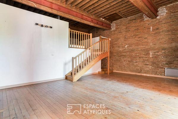 Duplex de caractère dans le quartier très prisé de Saint-Etienne