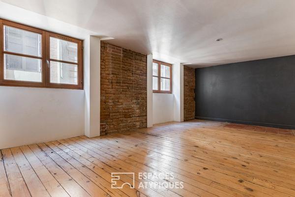 Duplex de caractère dans le quartier très prisé de Saint-Etienne