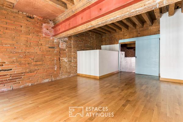 Duplex de caractère dans le quartier très prisé de Saint-Etienne