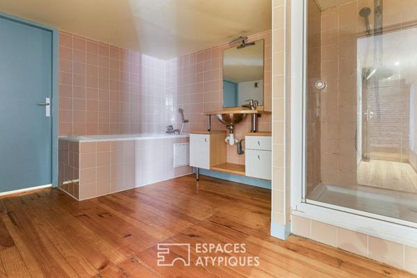 Duplex de caractère dans le quartier très prisé de Saint-Etienne