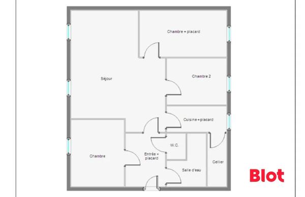 Appartement 5 pièce(s)