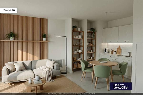 Appartement 3 pièces - 49800 Trélazé