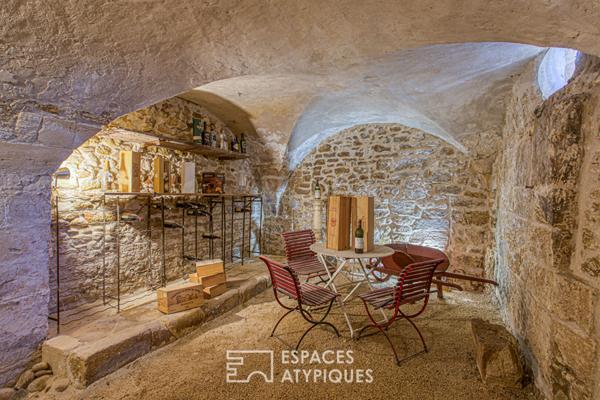 Elégante maison de village et son toit terrasse à la vue imprenable