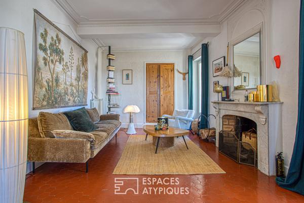 Elégante maison de village et son toit terrasse à la vue imprenable