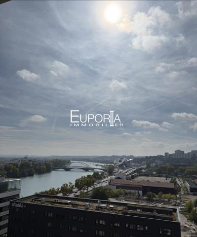 Appartement T4 93m2 avec exterieur de 25m2 - 13eme étage - Lyon 2 Confluence